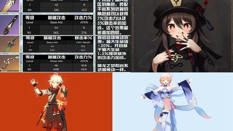 原神人物最新爆料图片,神秘力量觉醒，探寻未知领域